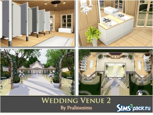 Участок для свадьбы &quot;Wedding Venue 2&quot; от Pralinesims