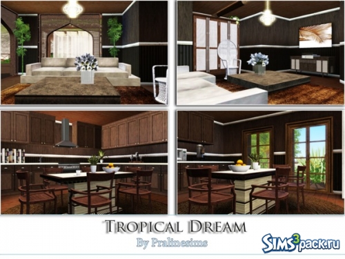 Дом "Tropical Dream" от Pralinesims