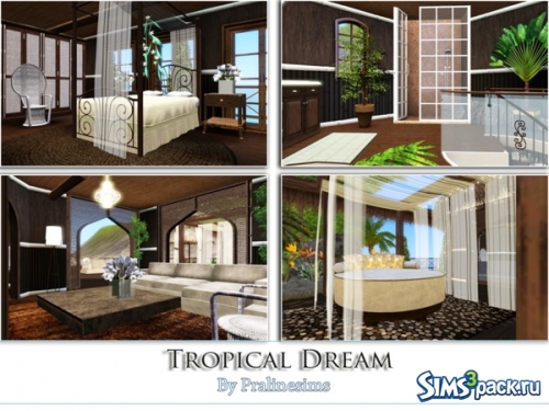 Дом "Tropical Dream" от Pralinesims