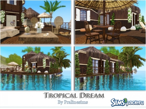 Дом "Tropical Dream" от Pralinesims