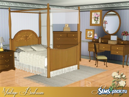 Спальня &quot;Vintage Bedroom&quot; от Lulu265