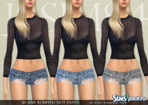 Шорты Ripped Hot Pants от JS SIMS