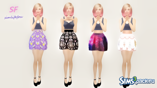 Юбка Bottom Poofy Doll Skirt от Mysimlifefou