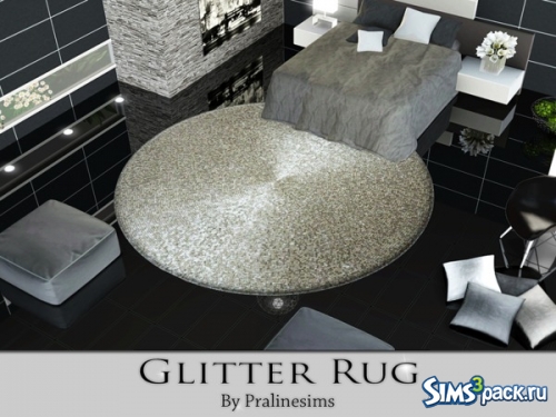 Ковёр &quot;Glitter Rug&quot; от Pralinesims