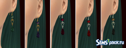 Серьги Drip Drop Earring от Lucy