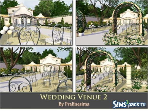 Участок для свадьбы &quot;Wedding Venue 2&quot; от Pralinesims