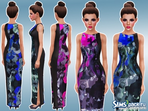 Женское платье &quot;Perception Maxi Dress&quot; от Alexandra_Sine