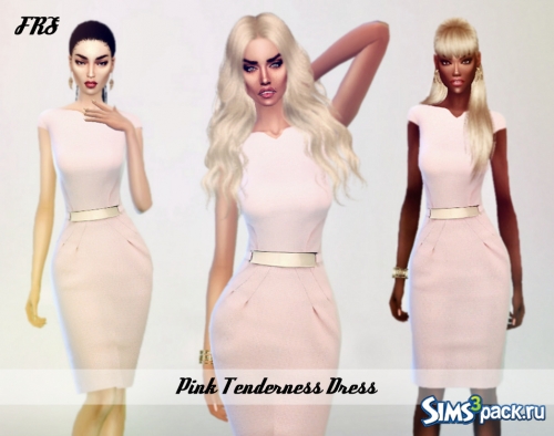 Женское платье Pink Tenderness Dress от heartbeat