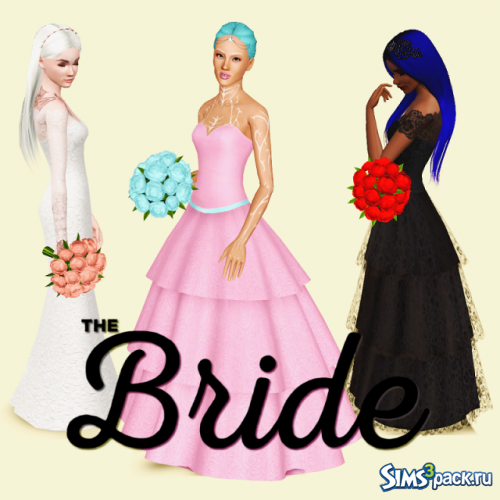 Позы Bride от iliketodissectsims