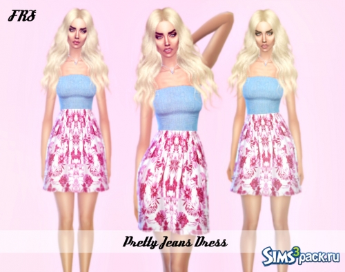 Женское платье Pretty Jeans Dress от heartbeat