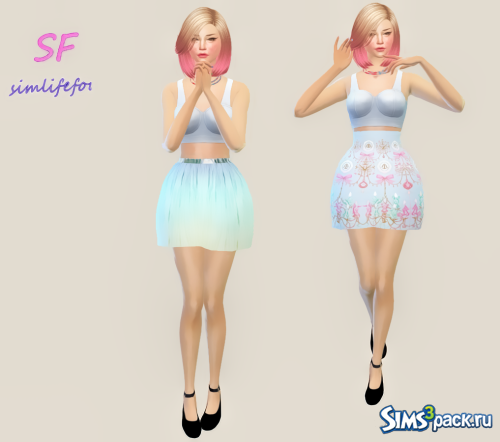 Юбка Bottom Poofy Doll Skirt от Mysimlifefou