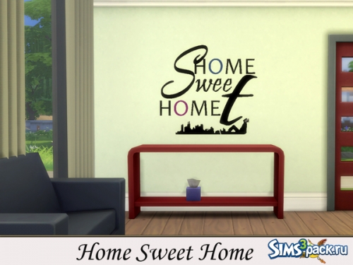 Наклейки Home Sweet Home от evi