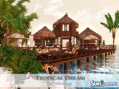 Дом "Tropical Dream" от Pralinesims