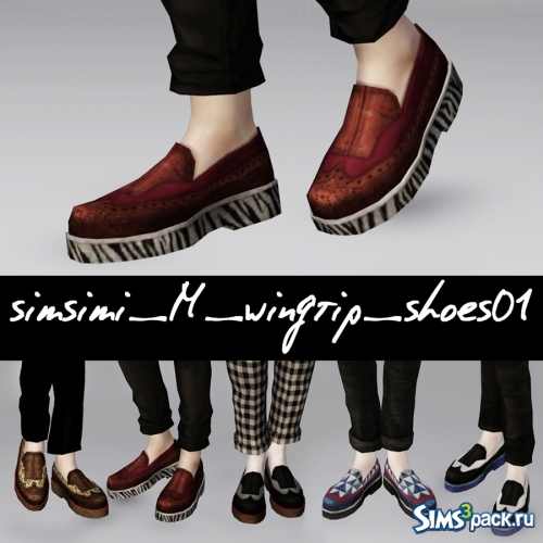 Мужская обувь ingtip shoes 01 от simsimi