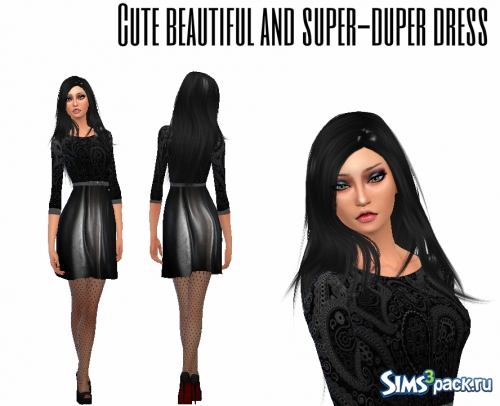 Платье Cute beautiful and super-duper dress от Yana74