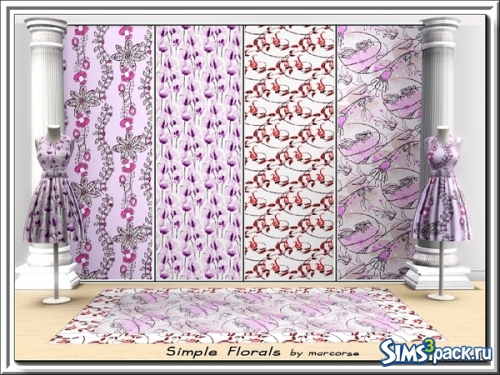 Текстуры &quot;Simple Florals&quot; от marcorse