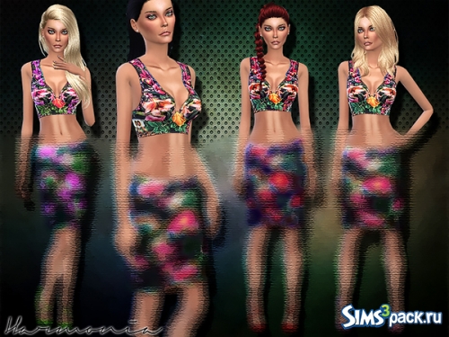 Топик Tropical Set Shaped Bust от Harmonia