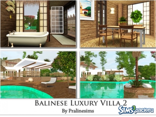 Дом &quot;Balinese Luxury Villa 2&quot; от Pralinesims