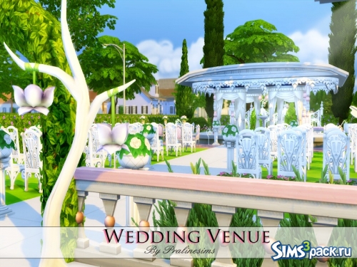 Участок для свадьбы &quot;Wedding Venue&quot; от Pralinesims