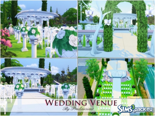 Участок для свадьбы &quot;Wedding Venue&quot; от Pralinesims