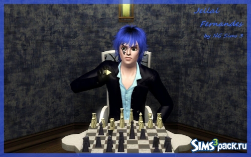 Сим Jellal Fernandes от NG Sims 3