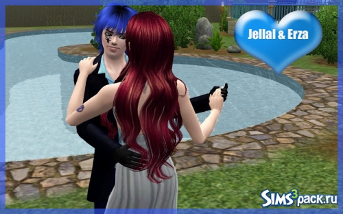 Сим Jellal Fernandes от NG Sims 3