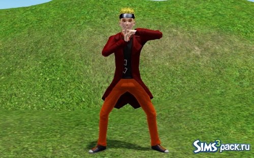 Линзы Naruto от NG Sims 3