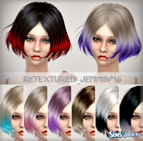 Ретекстуа прически Newsea Vince Hair retextured от Jennisims