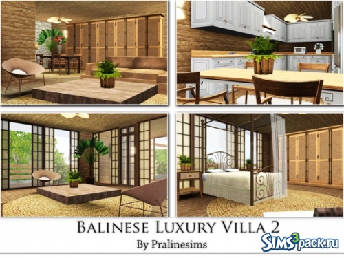 Дом &quot;Balinese Luxury Villa 2&quot; от Pralinesims