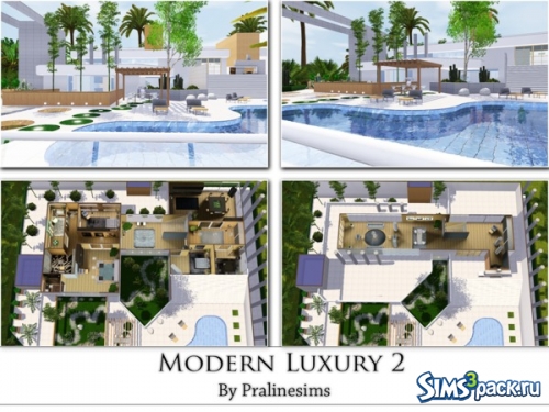 Дом &quot;Modern Luxury 2&quot; от Pralinesims