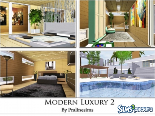 Дом &quot;Modern Luxury 2&quot; от Pralinesims