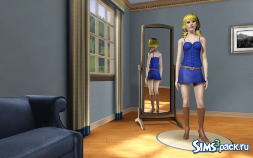 Симы Natsu и Lucy от NG Sims 3