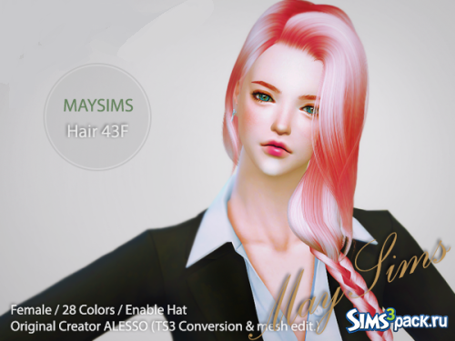 Женская причёска Hair_43F от May Sims