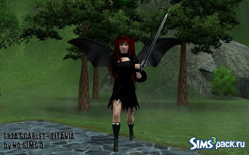 Симка Erza Scarlet-Titania от NG Sims 3