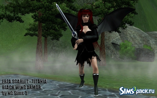 Симка Erza Scarlet-Titania от NG Sims 3