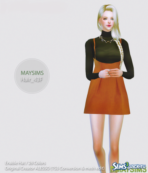 Женская причёска Hair_43F от May Sims