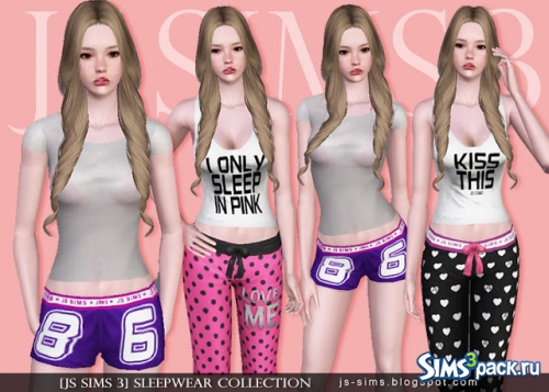 Пижамы Сollection от JS SIMS 3