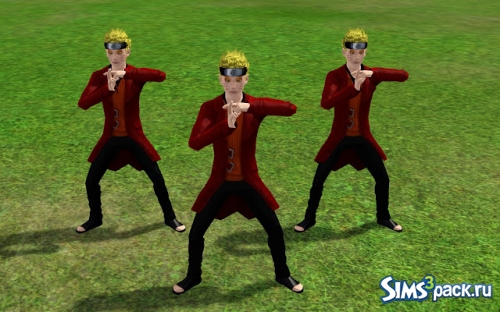 Линзы Naruto от NG Sims 3