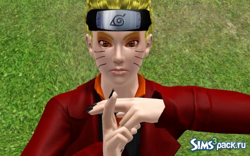 Линзы Naruto от NG Sims 3