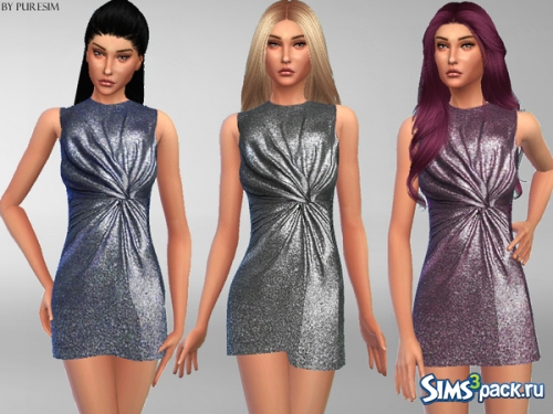 Платье Metallic Dress от Puresim