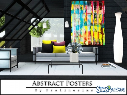 Постеры &quot;Abstract Posters&quot; от Pralinesims