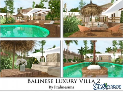 Дом &quot;Balinese Luxury Villa 2&quot; от Pralinesims