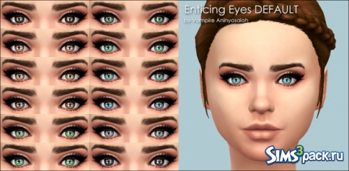 Глаза и линзы Enticing Eyes от Vampire_aninyosaloh