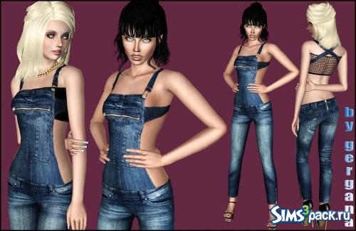 Комбинезон Denim Skinny Overall от Gergana