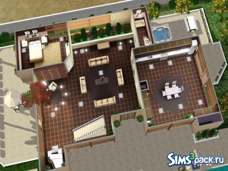 Дом Hollywood Hills от Pralinesims