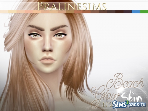 Скинтон Beach Glow от Pralinesims