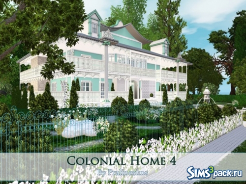 Дом &quot;Colonial Home 4&quot; от Pralinesims