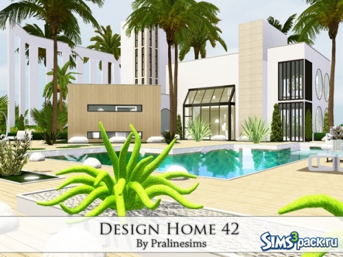 Дом &quot;Design Home 42&quot; от Pralinesims