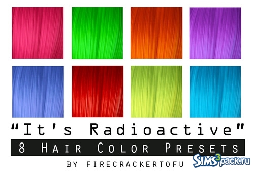 Цвет волос &quot;It`s Radioctive&quot; от Firecrackertofu