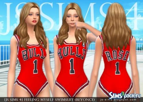 Купальник Feeling Myself Swimsuit for Teen &amp; Adult Females от JS Sims 4